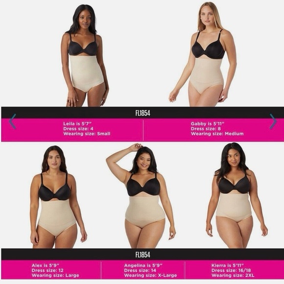 Maidenform Shapewear Firm Control High Waist Brief SZ Medium NWT - Picture 10 of 11